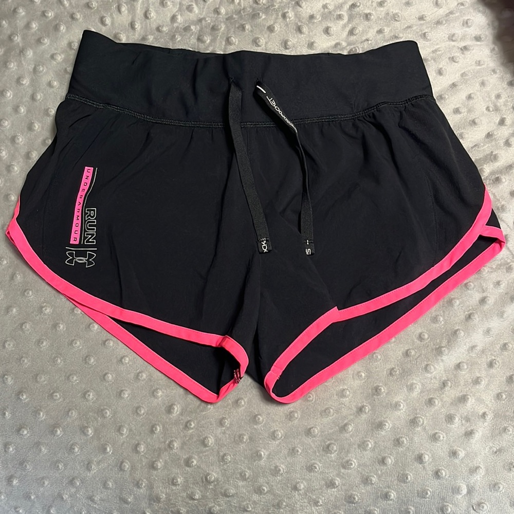 Adorable Under Armour running shorts